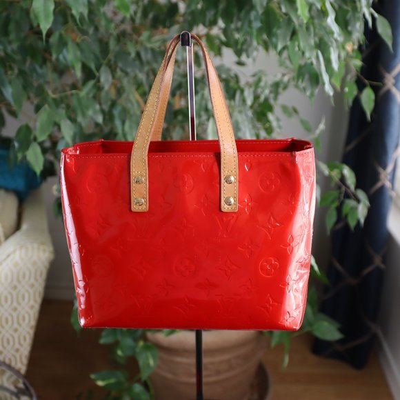 Louis Vuitton Red Patent Reade PM Small Tote - Picture 5 of 16